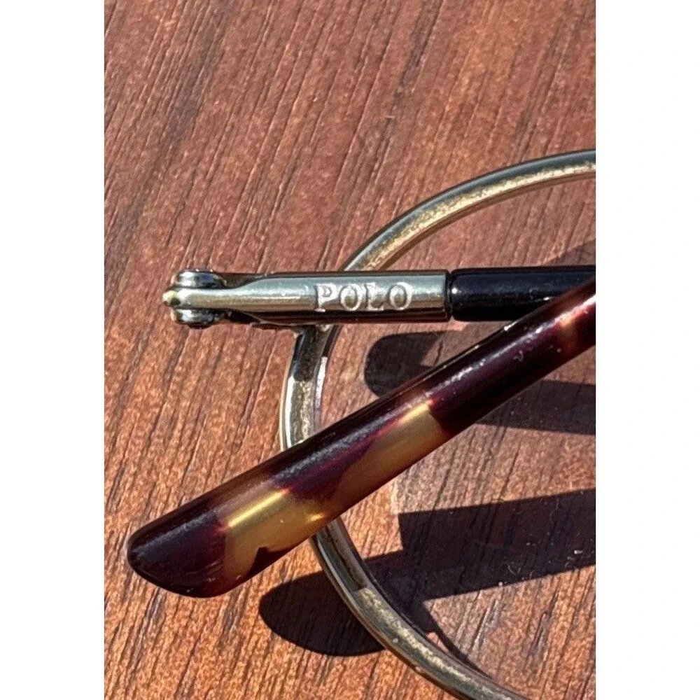 Polo Ralph Lauren Eyeglasses Frames Men’s Gold Tortoise PH 1121 9205 49-20-140